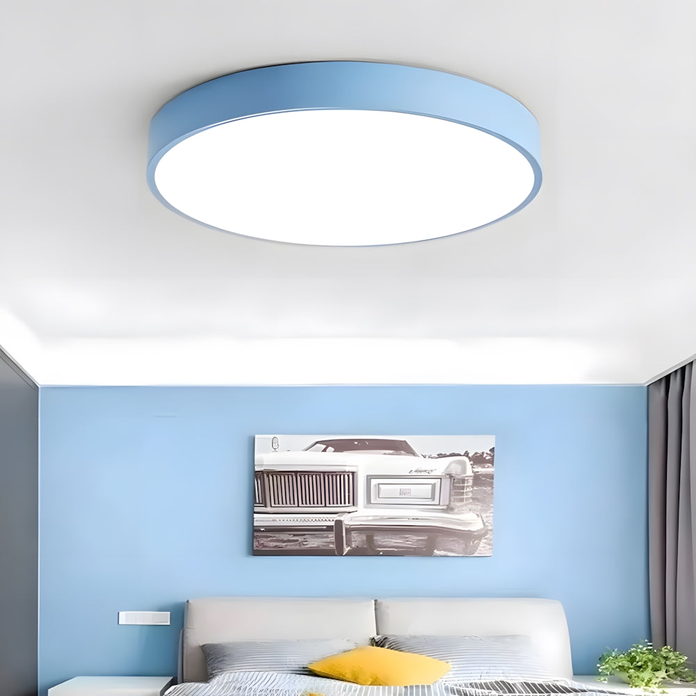 Ronde LED Plafondlamp Ultraplat Nordic Modern Dimbaar Acrylic Woonkamer Slaapkamer