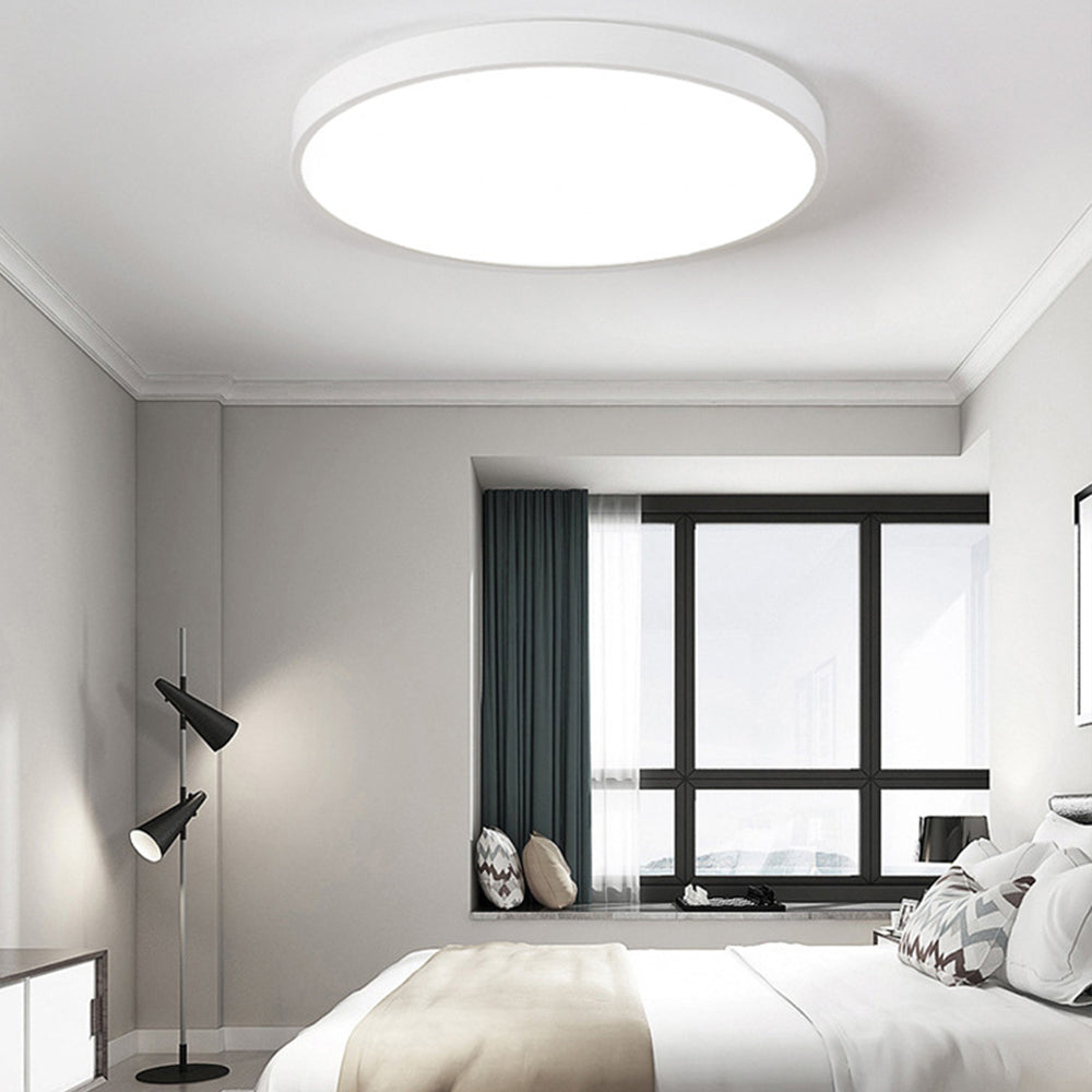 Ronde LED Plafondlamp Ultraplat Nordic Modern Dimbaar Acrylic Woonkamer Slaapkamer