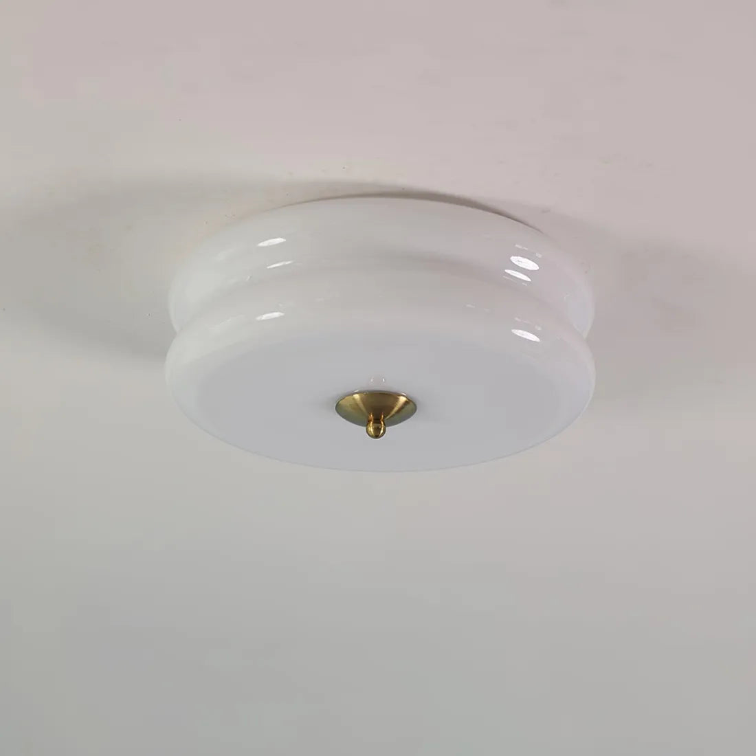 Plafondlamp Vintage Glas 1920s Industrieel Goud Chroom LED Eetkamer Woonkamer Slaapkamer