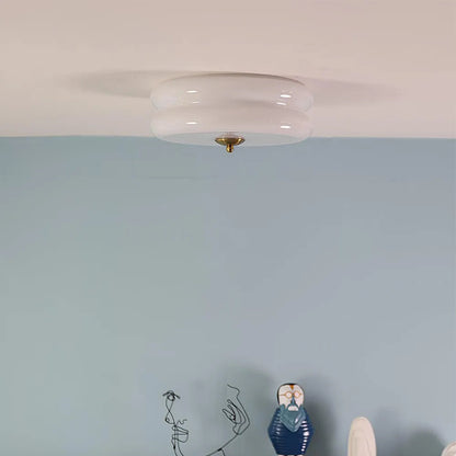Plafondlamp Vintage Glas 1920s Industrieel Goud Chroom LED Eetkamer Woonkamer Slaapkamer