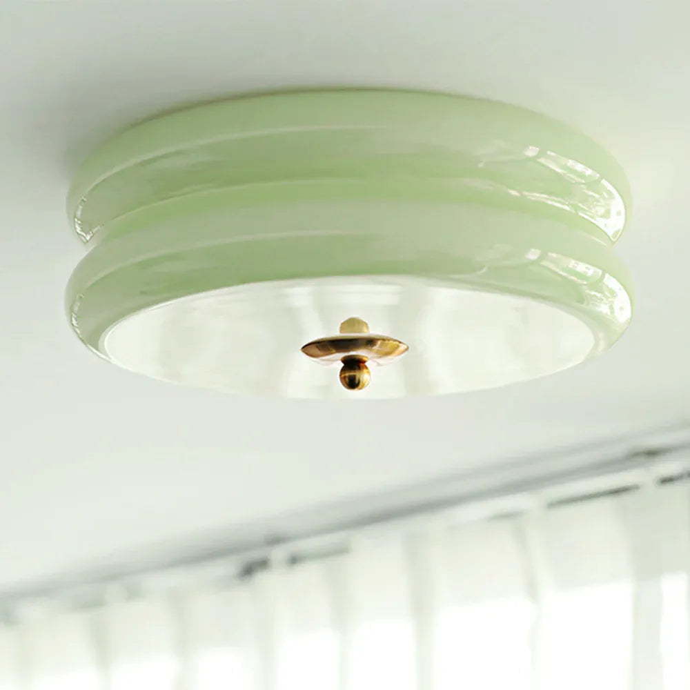 Plafondlamp Vintage Glas 1920s Industrieel Goud Chroom LED Eetkamer Woonkamer Slaapkamer