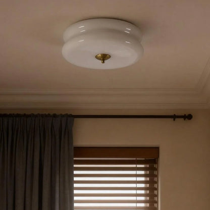 Plafondlamp Vintage Glas 1920s Industrieel Goud Chroom LED Eetkamer Woonkamer Slaapkamer