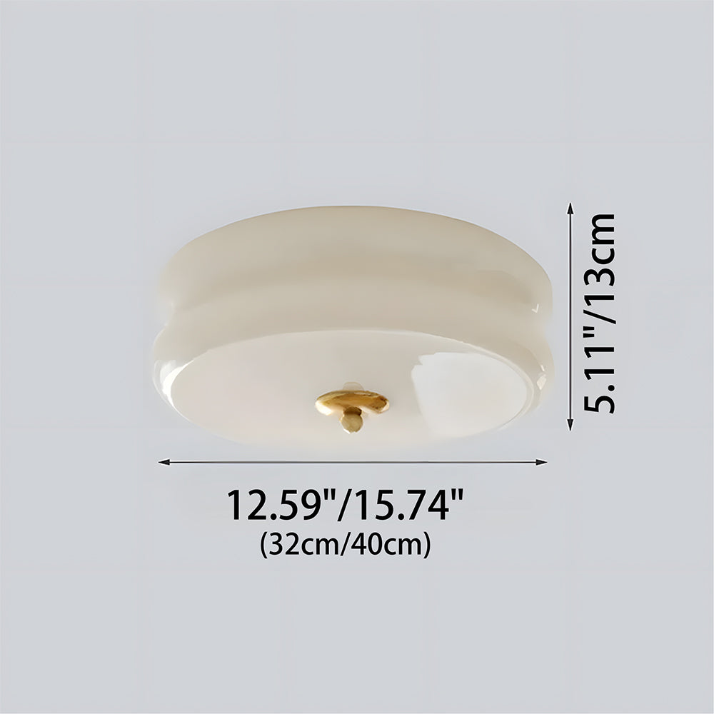 Plafondlamp Vintage Glas 1920s Industrieel Goud Chroom LED Eetkamer Woonkamer Slaapkamer