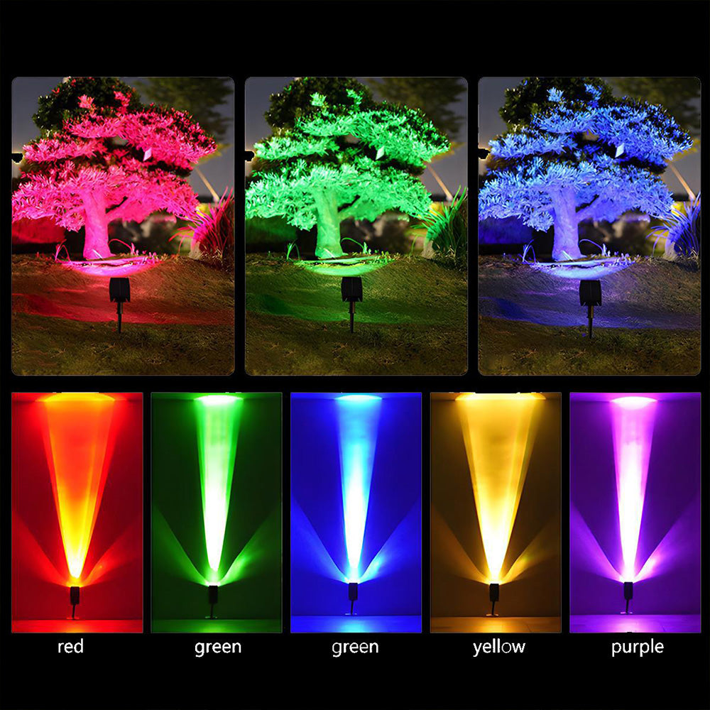 Solar Tuinlamp LED Zoombaar IP65 Waterdicht Tuin Oprit Villa Buiten