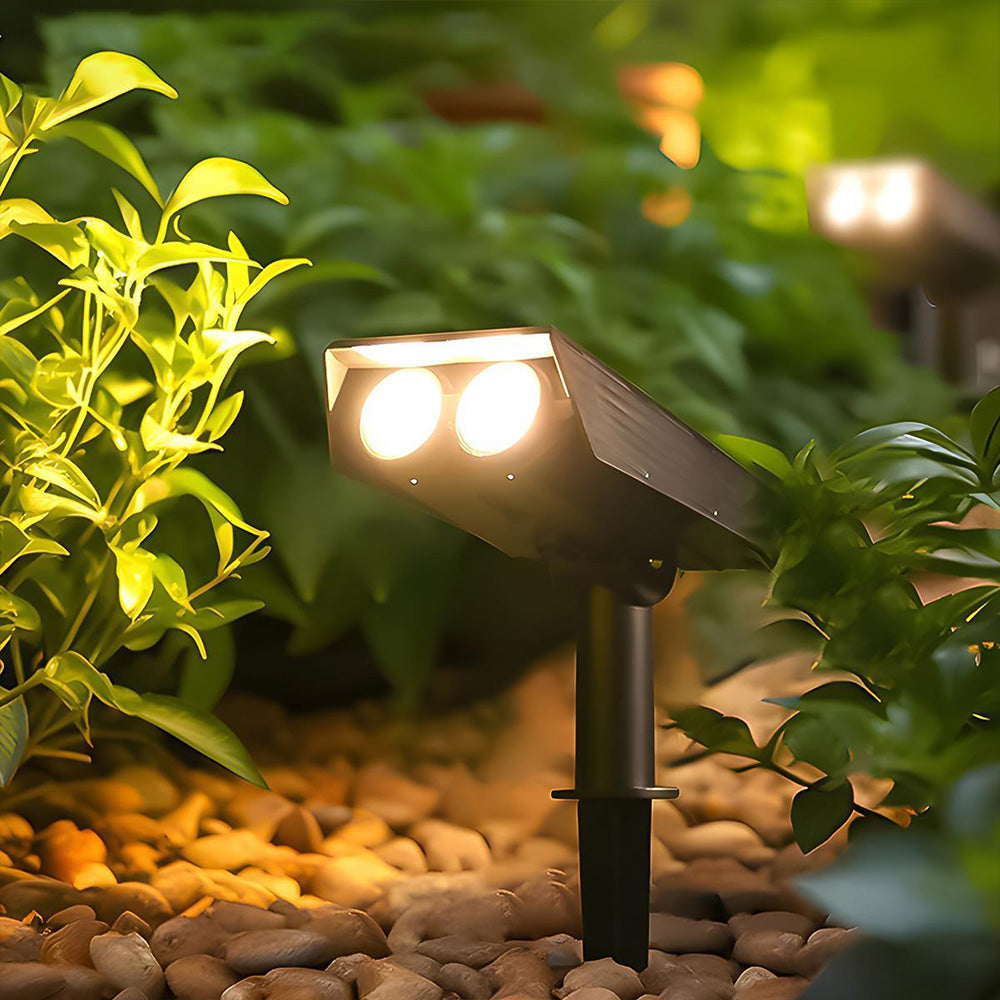 Solar Tuinlamp LED Zoombaar IP65 Waterdicht Tuin Oprit Villa Buiten
