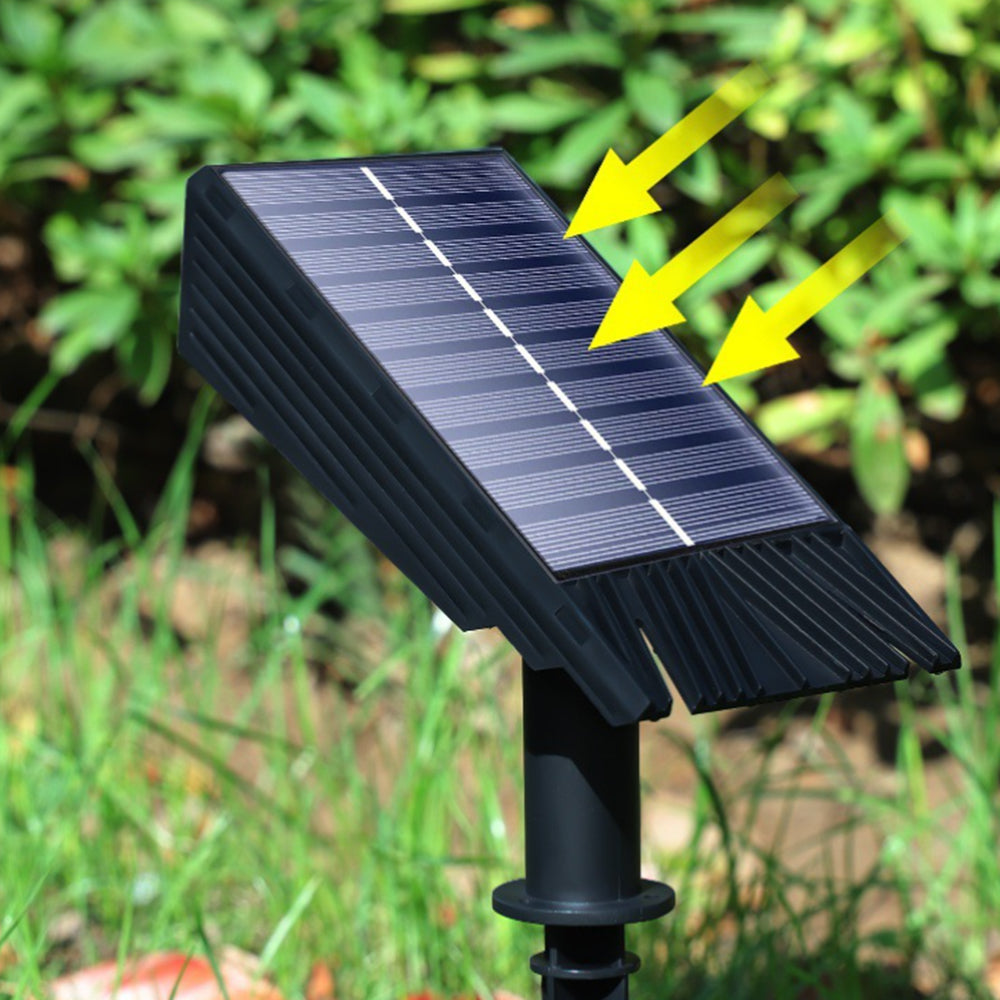 Solar Tuinlamp LED Zoombaar IP65 Waterdicht Tuin Oprit Villa Buiten