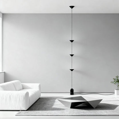 Hanglamp Kegel Metaal Marmer Vloerlamp LED Minimalistisch Woonkamer Slaapkamer Hal