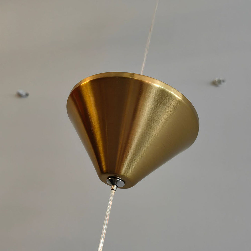 Hanglamp Kegel Metaal Marmer Vloerlamp LED Minimalistisch Woonkamer Slaapkamer Hal