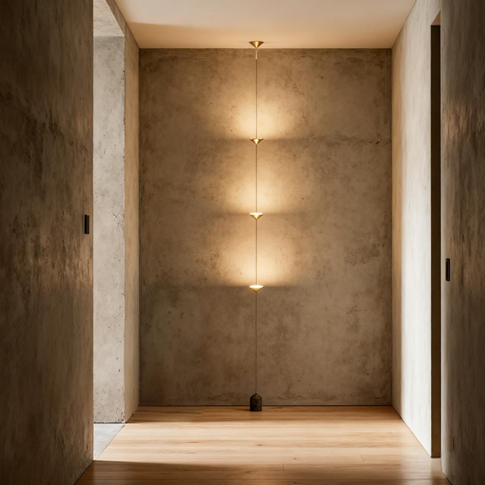 Hanglamp Kegel Metaal Marmer Vloerlamp LED Minimalistisch Woonkamer Slaapkamer Hal
