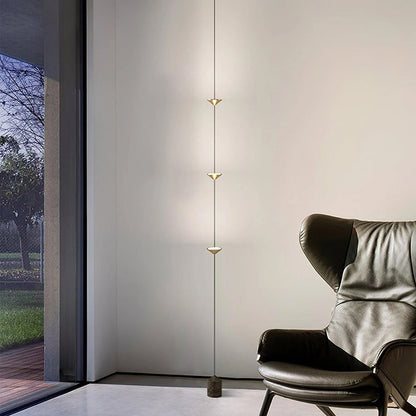Hanglamp Kegel Metaal Marmer Vloerlamp LED Minimalistisch Woonkamer Slaapkamer Hal