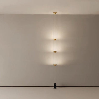 Hanglamp Kegel Metaal Marmer Vloerlamp LED Minimalistisch Woonkamer Slaapkamer Hal