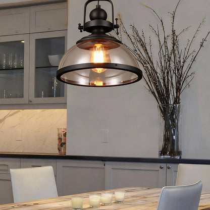 Hanglamp Industrieel Glas Vintage E27 Eetkamer Keukeneiland Slaapkamer Woonkamer Retro