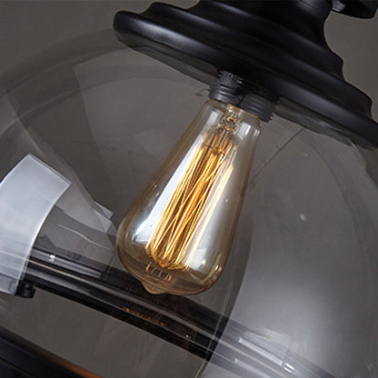 Hanglamp Industrieel Glas Vintage E27 Eetkamer Keukeneiland Slaapkamer Woonkamer Retro