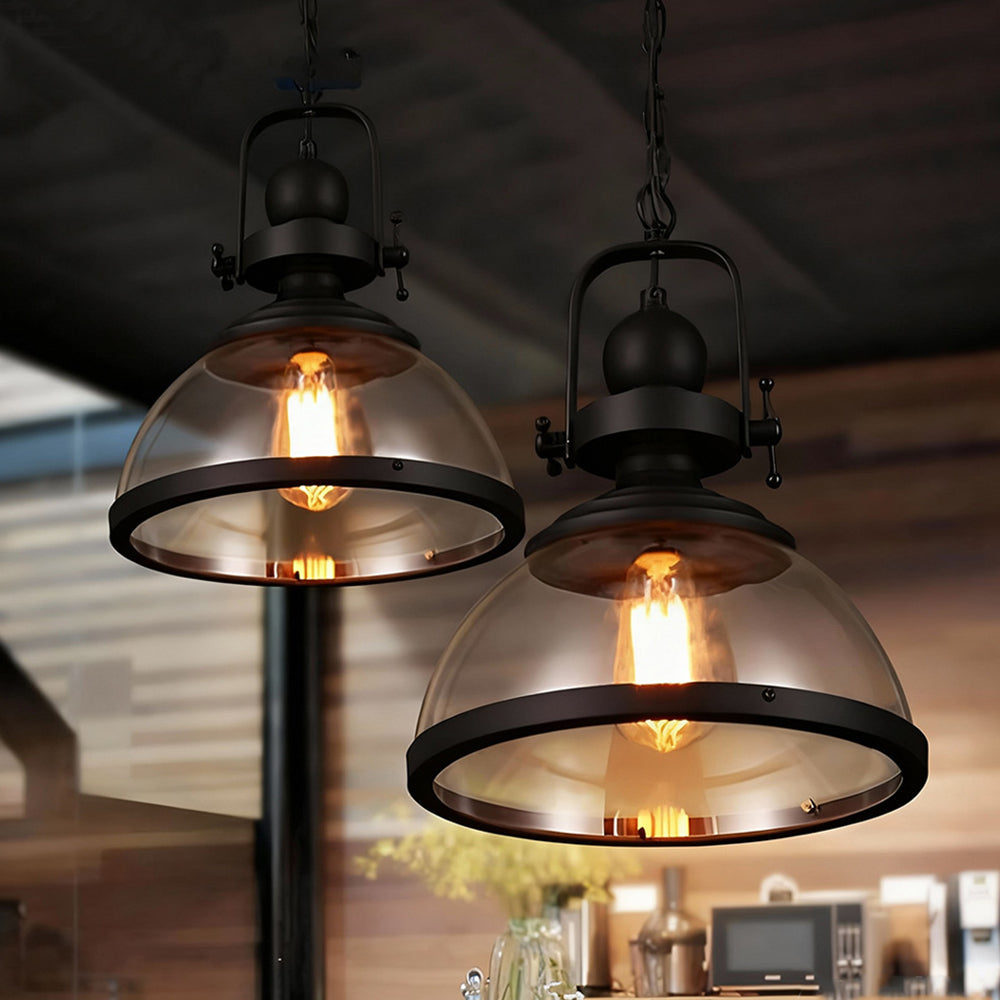 Hanglamp Industrieel Glas Vintage E27 Eetkamer Keukeneiland Slaapkamer Woonkamer Retro