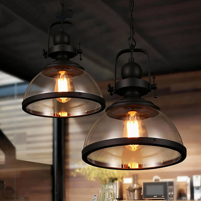 Hanglamp Industrieel Glas Vintage E27 Eetkamer Keukeneiland Slaapkamer Woonkamer Retro