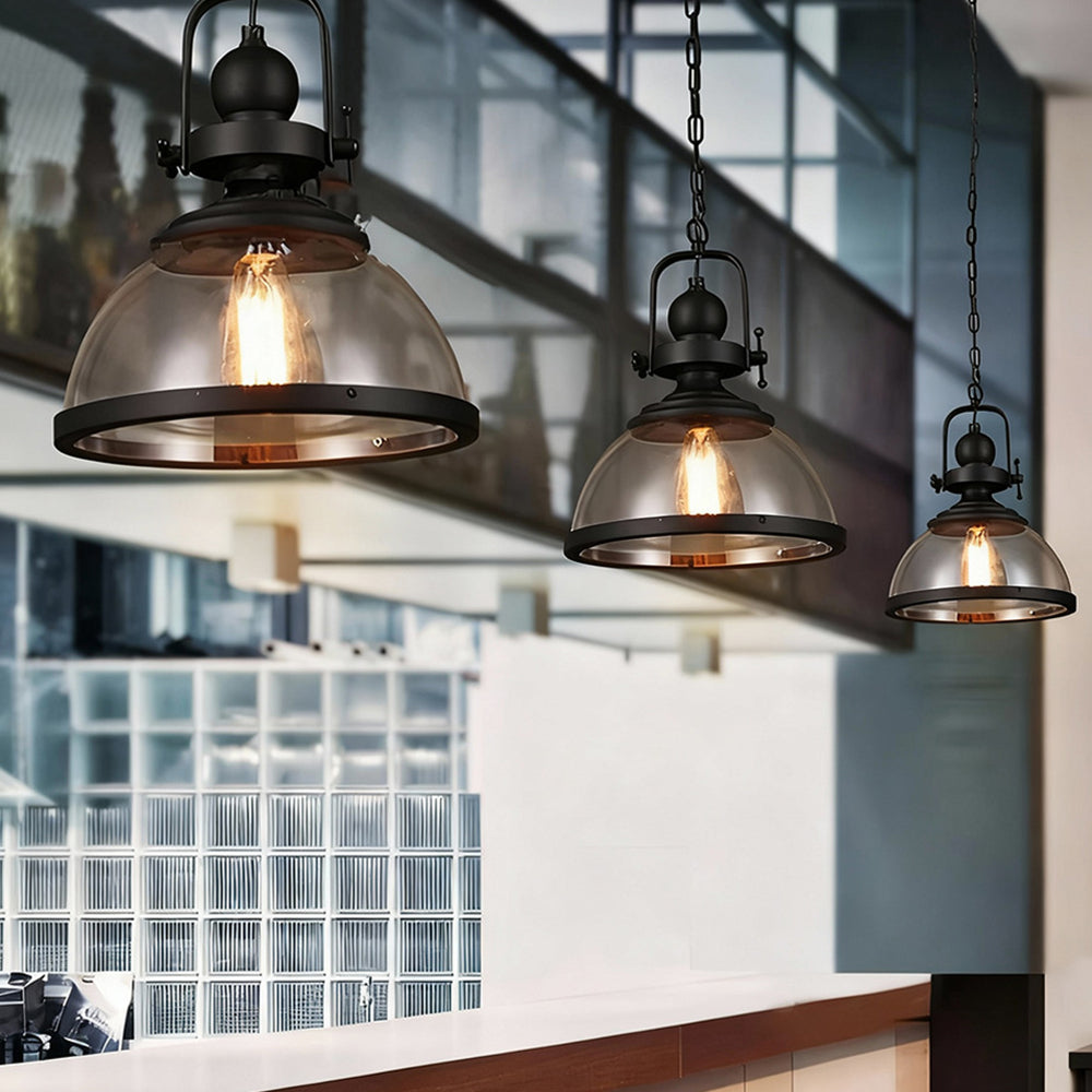 Hanglamp Industrieel Glas Vintage E27 Eetkamer Keukeneiland Slaapkamer Woonkamer Retro