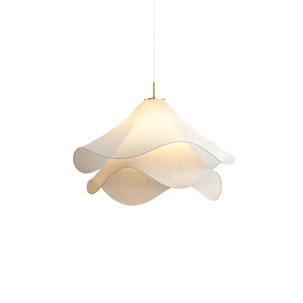 Plafondlamp Bloem Stof Metaal Elegant E27 Woonkamer Eetkamer Slaapkamer Studeerkamer Sfeer
