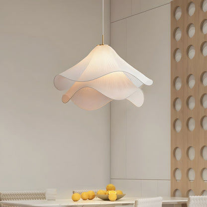 Plafondlamp Bloem Stof Metaal Elegant E27 Woonkamer Eetkamer Slaapkamer Studeerkamer Sfeer