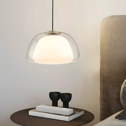 Hanglamp Glas Organisch Gelei Textuur E27 Eetkamer Woonkamer Slaapkamer Gang Artistiek Modern