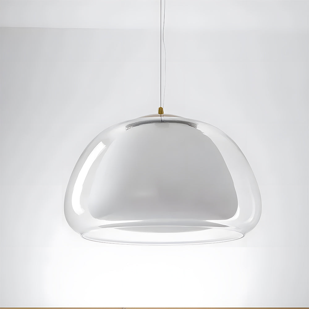 Hanglamp Glas Organisch Gelei Textuur E27 Eetkamer Woonkamer Slaapkamer Gang Artistiek Modern