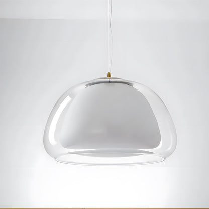 Hanglamp Glas Organisch Gelei Textuur E27 Eetkamer Woonkamer Slaapkamer Gang Artistiek Modern