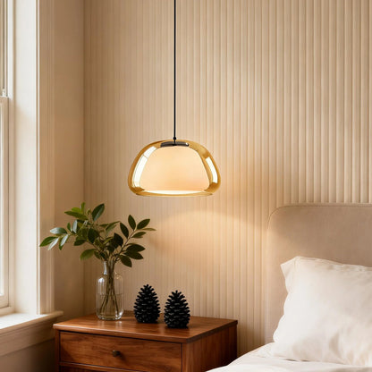 Hanglamp Glas Organisch Gelei Textuur E27 Eetkamer Woonkamer Slaapkamer Gang Artistiek Modern