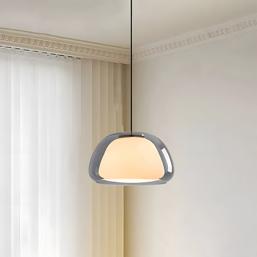 Hanglamp Glas Organisch Gelei Textuur E27 Eetkamer Woonkamer Slaapkamer Gang Artistiek Modern