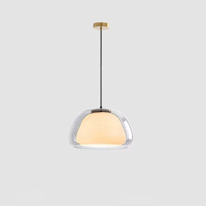 Hanglamp Glas Organisch Gelei Textuur E27 Eetkamer Woonkamer Slaapkamer Gang Artistiek Modern