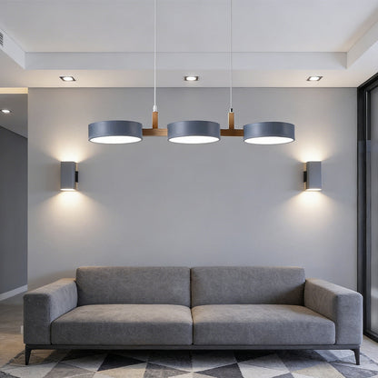 Hanglamp 3 Kappen Metaal Minimalistisch LED Eetkamer Keukeneiland Woonkamer
