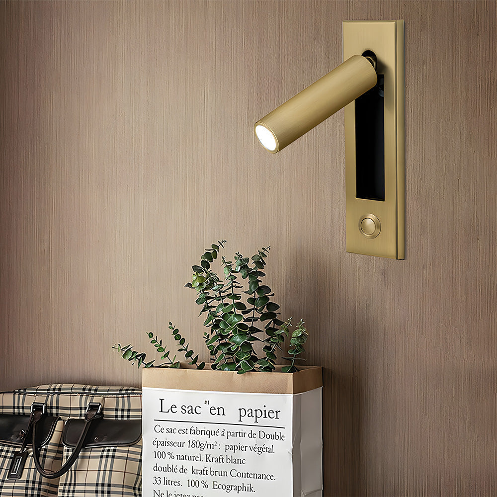 Inbouw Wandlamp Minimalistisch Metaal LED Bedlamp Slaapkamer Hal Woonkamer