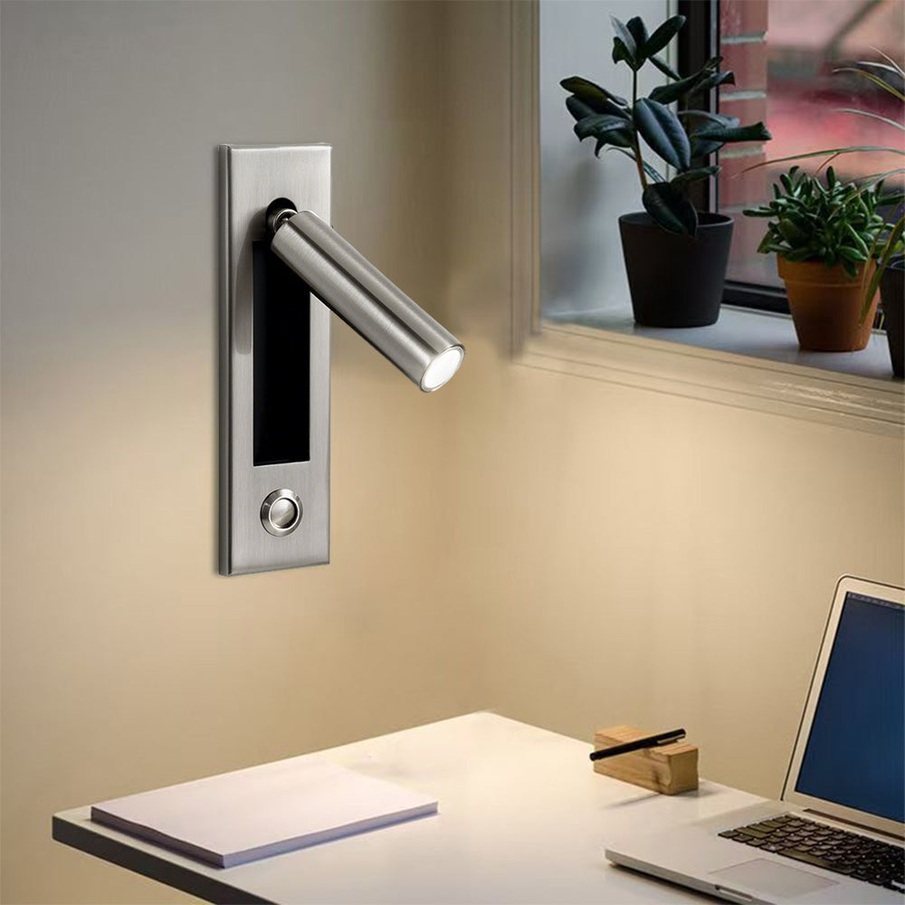 Inbouw Wandlamp Minimalistisch Metaal LED Bedlamp Slaapkamer Hal Woonkamer