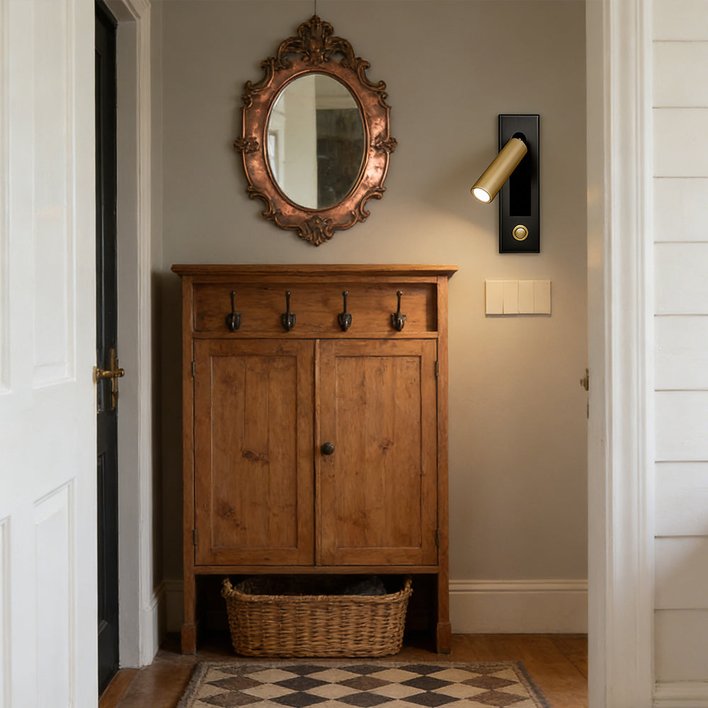 Inbouw Wandlamp Minimalistisch Metaal LED Bedlamp Slaapkamer Hal Woonkamer