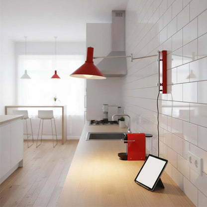 Wandlamp Zwenkbaar 360 Graden Metaal E27 Bedlamp Woonkamer Slaapkamer Modern