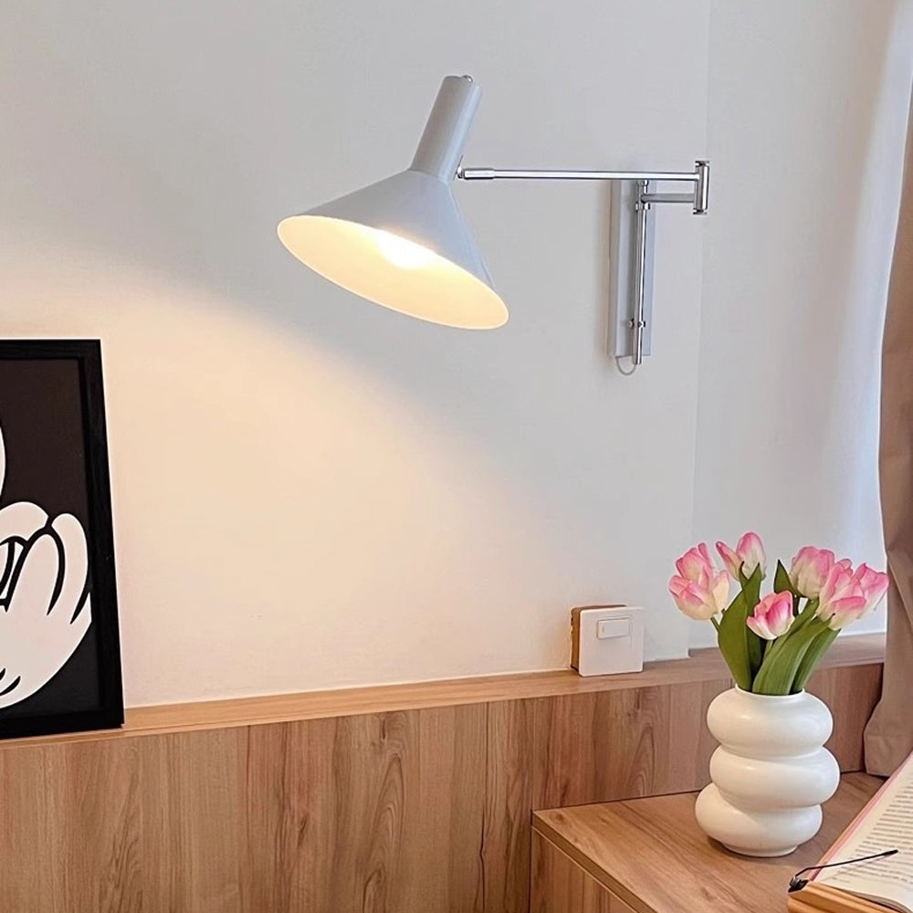 Wandlamp Zwenkbaar 360 Graden Metaal E27 Bedlamp Woonkamer Slaapkamer Modern