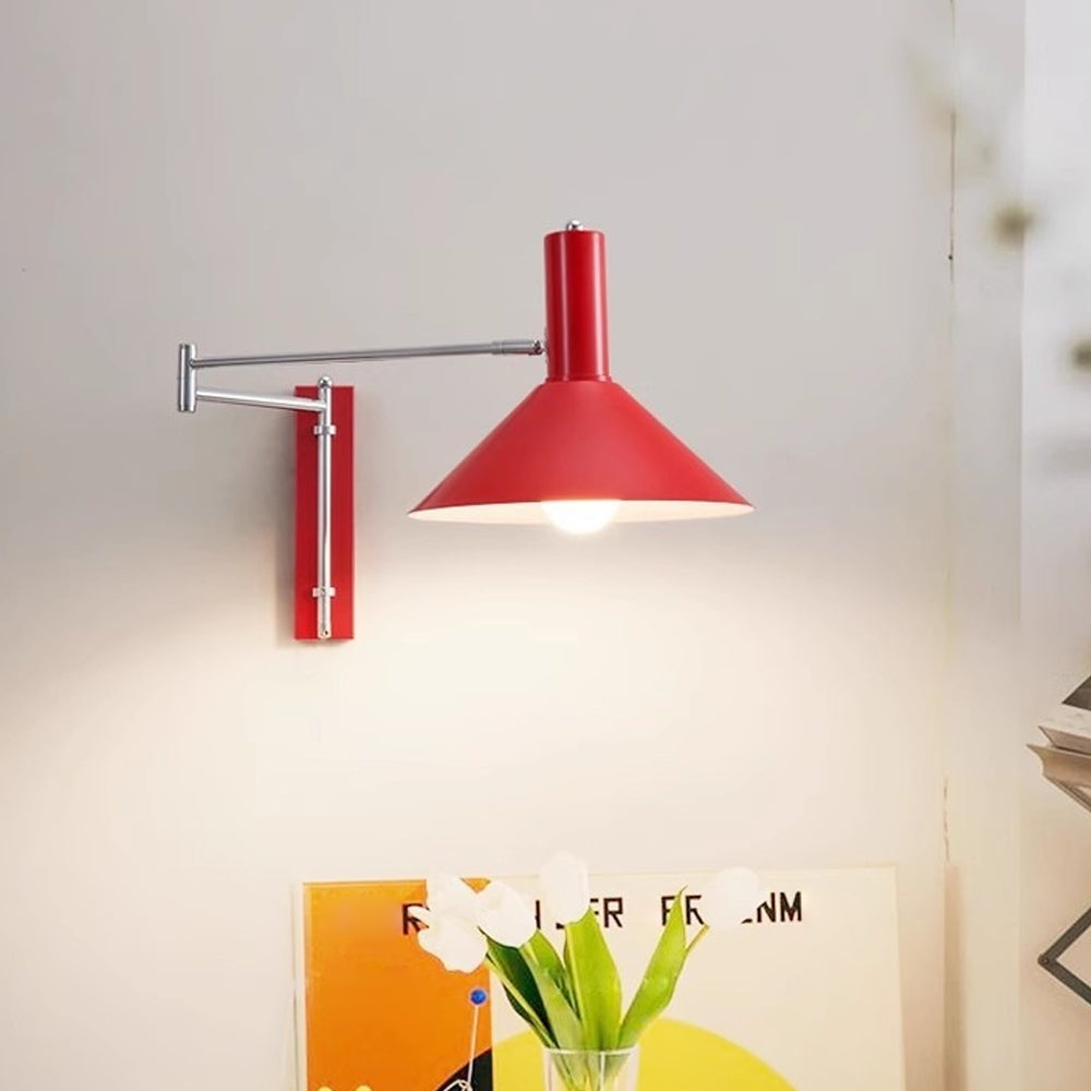 Wandlamp Zwenkbaar 360 Graden Metaal E27 Bedlamp Woonkamer Slaapkamer Modern