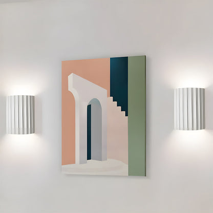 Wandlamp Resin Halfrond Minimalistisch G9 LED Slaapkamer Hal Woonkamer Modern
