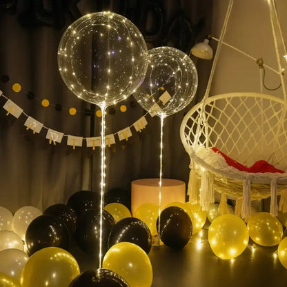 LED Ballonverlichting met Warm Wit Licht voor Sfeervolle Decoratie
