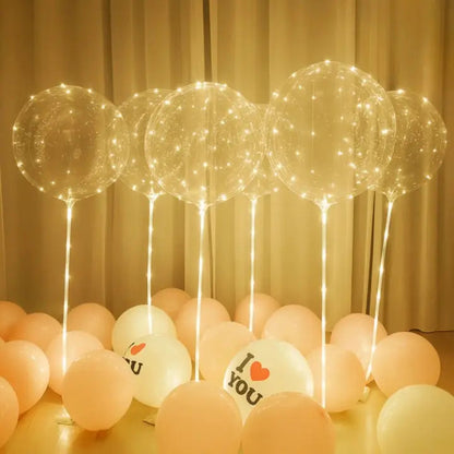 LED Ballonverlichting met Warm Wit Licht voor Sfeervolle Decoratie