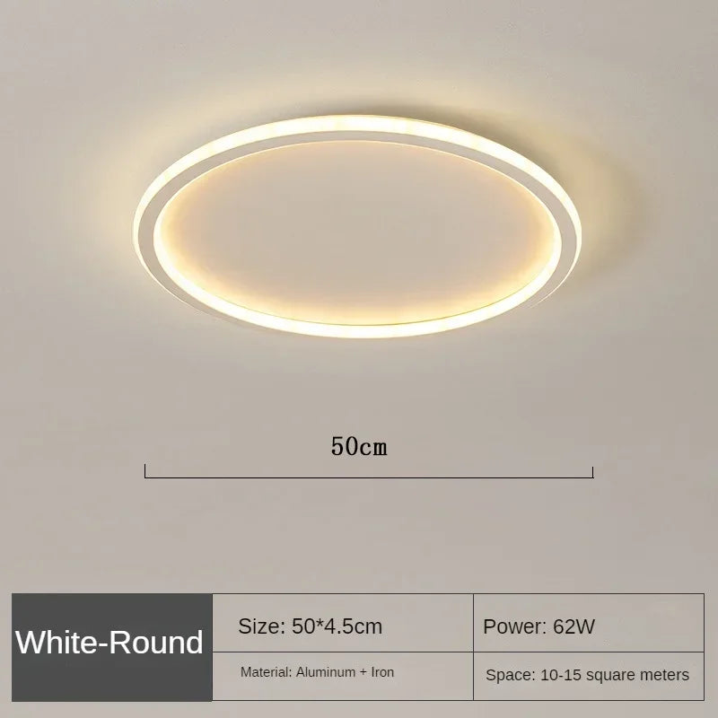 Plafondlamp Rond Scandinavisch Design LED Metaal Aluminium Modern Woonkamer