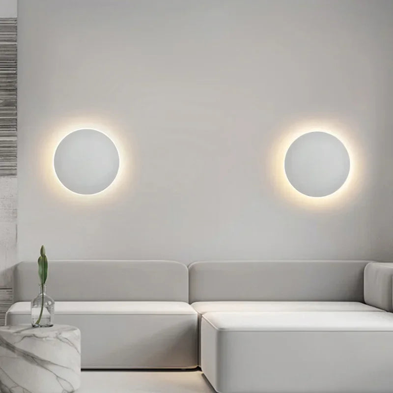 Wandlamp Rond Aluminium LED Nordisch Minimalistisch 10W Ø13 Ø30 Hal Slaapkamer