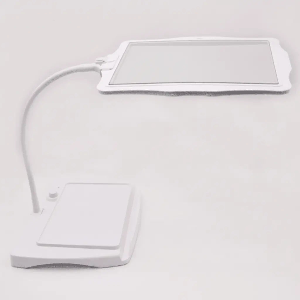 Bureaulamp met Vergrootglas en LED-Verlichting – Flexibele Zwanenhals voor Leeswerk en Hobby