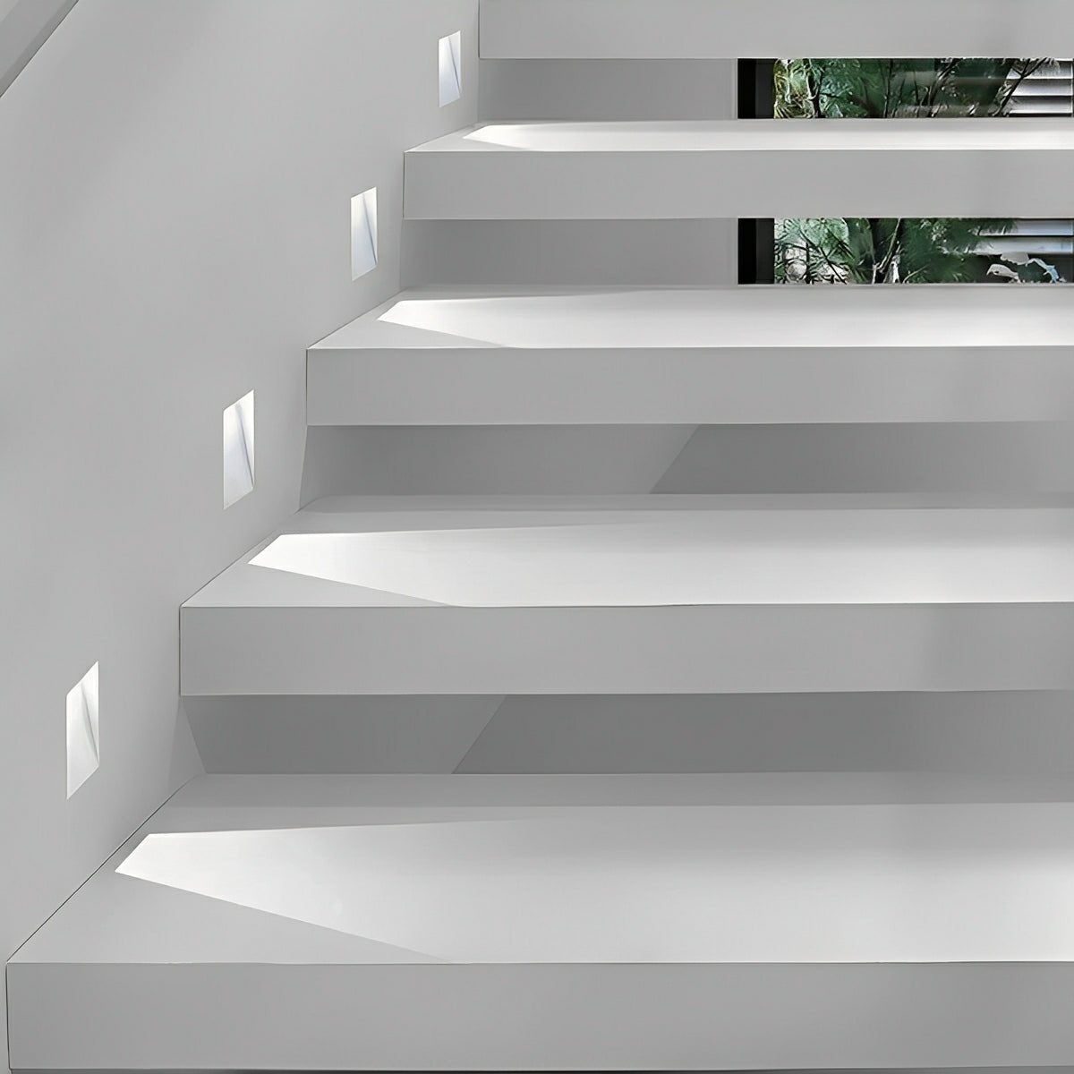 Inbouwspotje met Bewegingssensor voor Trapverlichting en Gangverlichting met Indirect Lichtontwerp