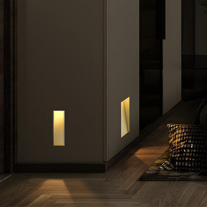 Inbouwspot Schemersensor Gang LED Warmwit Bewegingsmelder Indirect Licht Rechthoekig Vierkant