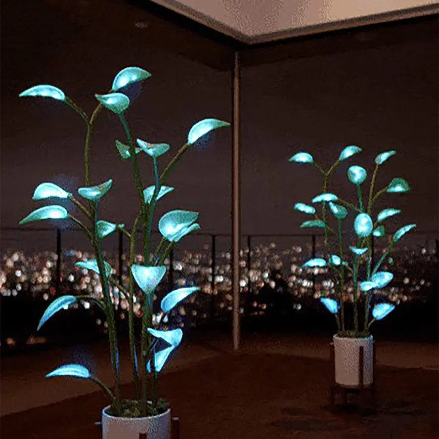 LED Kunstplant 100cm 500 Lichtmodi App-Besturing PVC Sfeerverlichting Woonkamer Slaapkamer Decoratieve Plant Lamp Neplant LED Verlichting Interieur