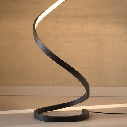 Sansoti | Minimalistische LED Vloerlamp Spiraal | Dimbaar | Moderne Design Staande Lamp