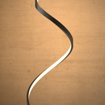 Sansoti | Minimalistische LED Vloerlamp Spiraal | Dimbaar | Moderne Design Staande Lamp