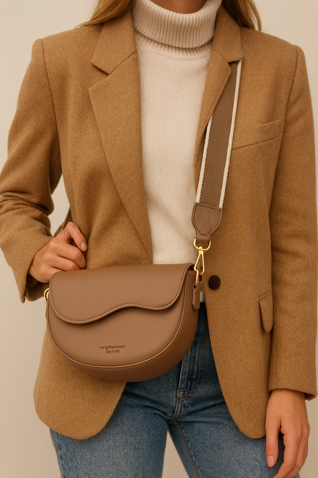 Kleine Vegan Crossbody Tas voor Dames van Imitatieleer - StudioMarella