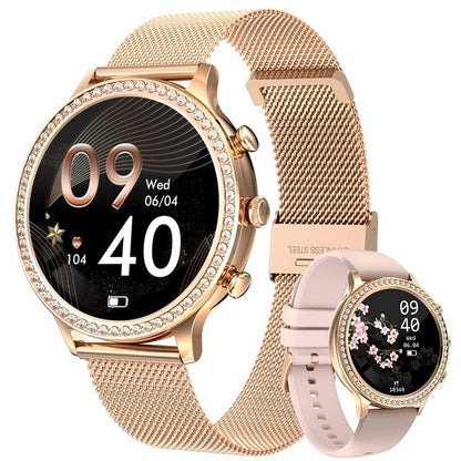 Digitaal Polshorloge met Gezondheidssensor Touchscreen Waterdicht IP68 Noodoproep 14 Dagen Batterij Smartwatch