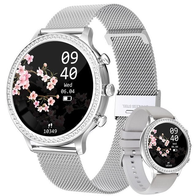 Digitaal Polshorloge met Gezondheidssensor Touchscreen Waterdicht IP68 Noodoproep 14 Dagen Batterij Smartwatch