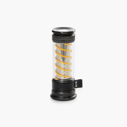 Multifunctionele LED-Lantaarn met USB-C-Oplading en 7 Lichtmodi – Compacte Campinglamp en Zaklamp in Één – Oplaadbaar – Met Draagkoord – Ideaal voor Outdoor, Kamperen en Noodgevallen